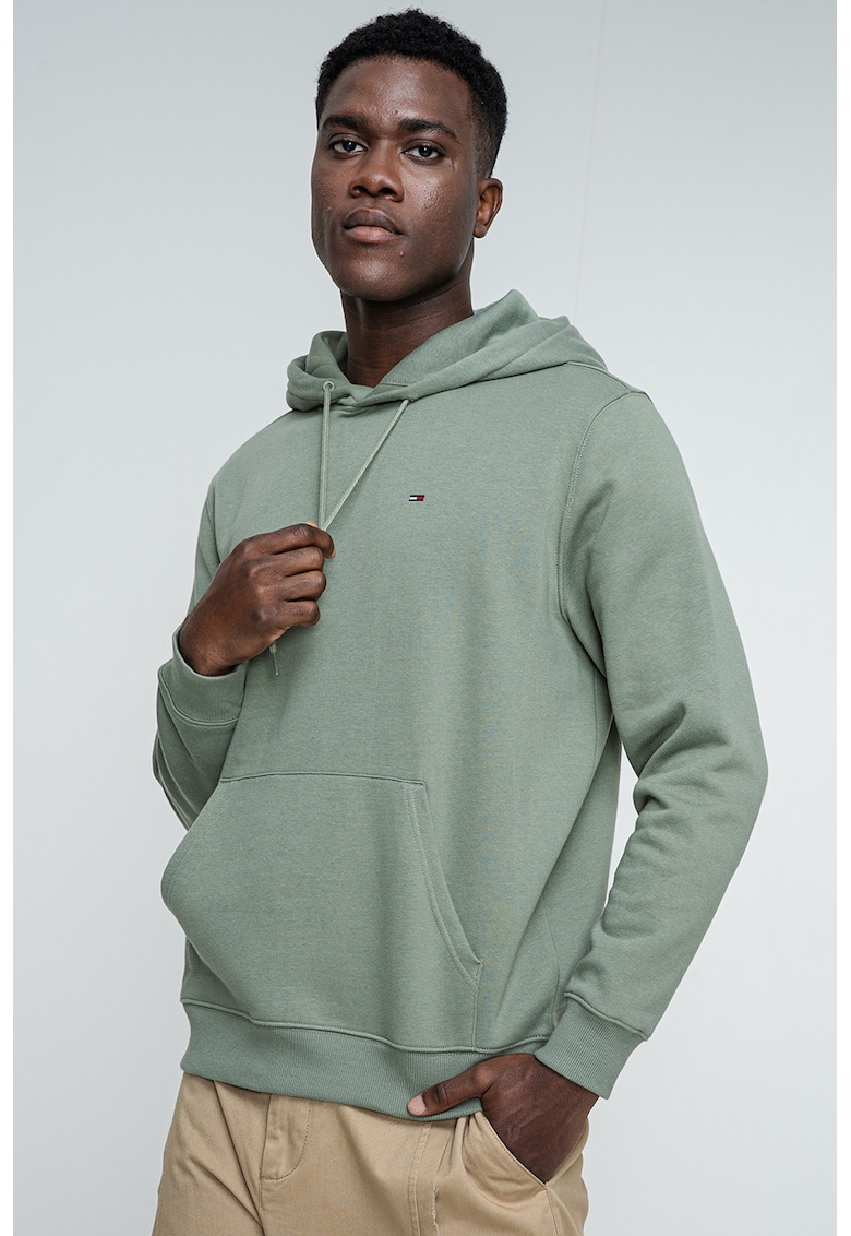 Hanorac regular fit cu buzunar kangaroo