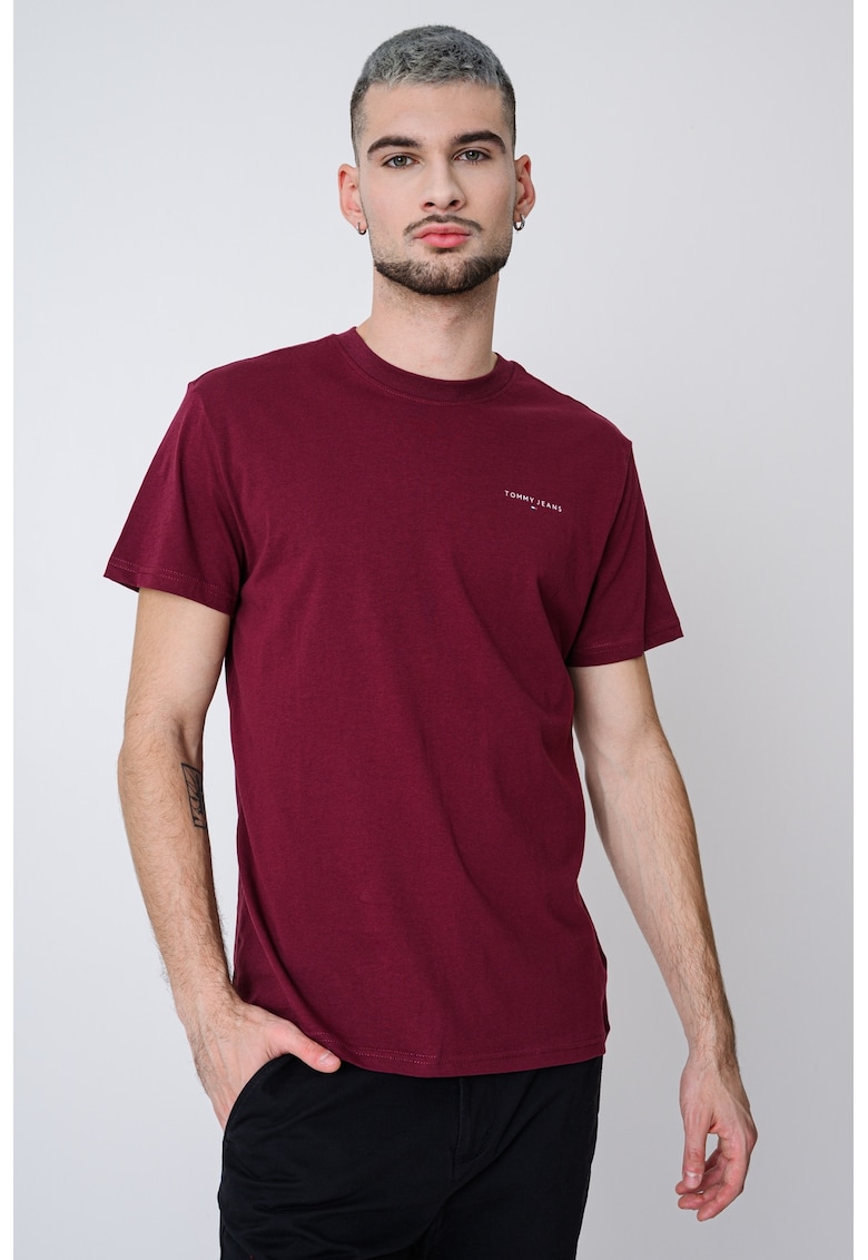 Tricou slim fit cu logo