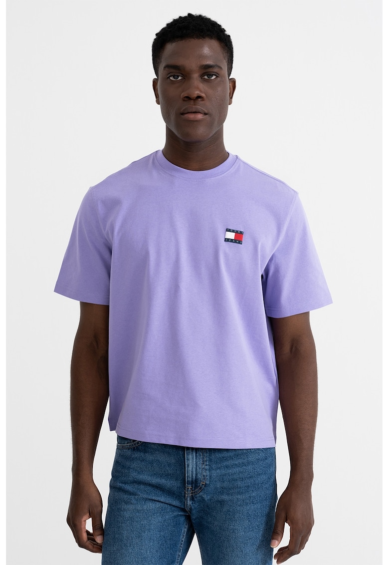 Tricou de bumbac cu imprimeu pe partea din spate