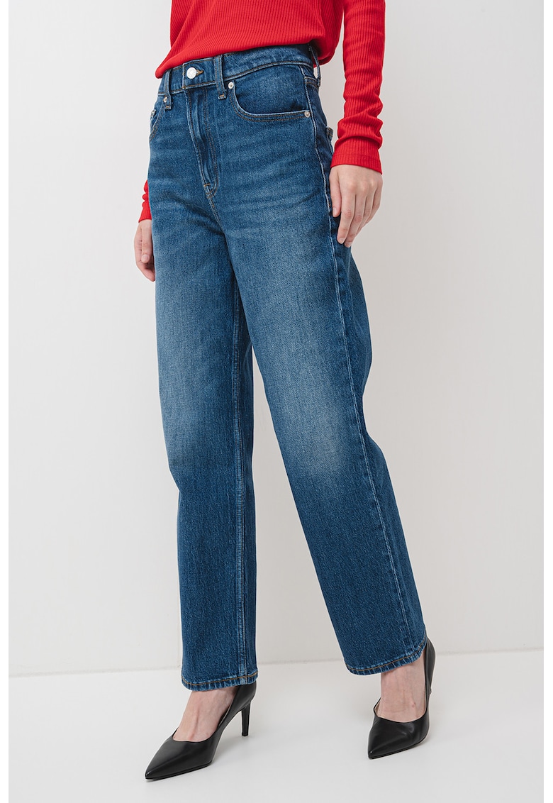Blugi cu croiala dreapta Layla - Albastru inchis