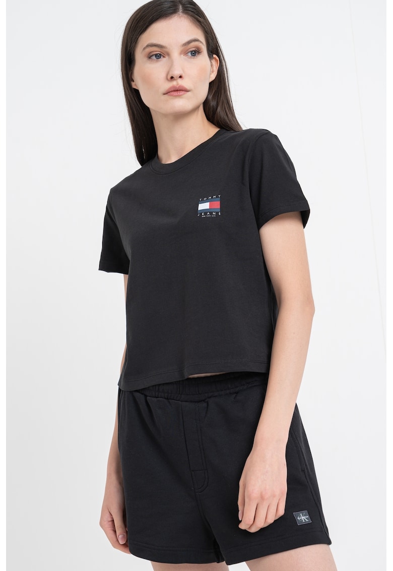 Tricou din bumbac cu imprimeu pe partea din spate