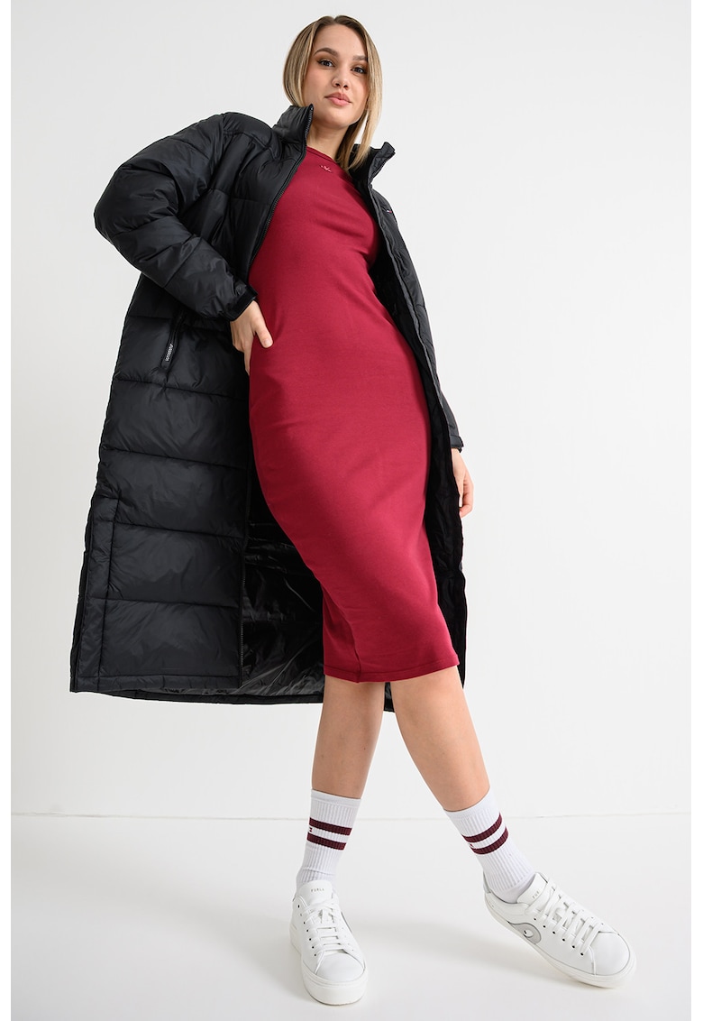 Geaca lunga rezistenta la apa - Negru