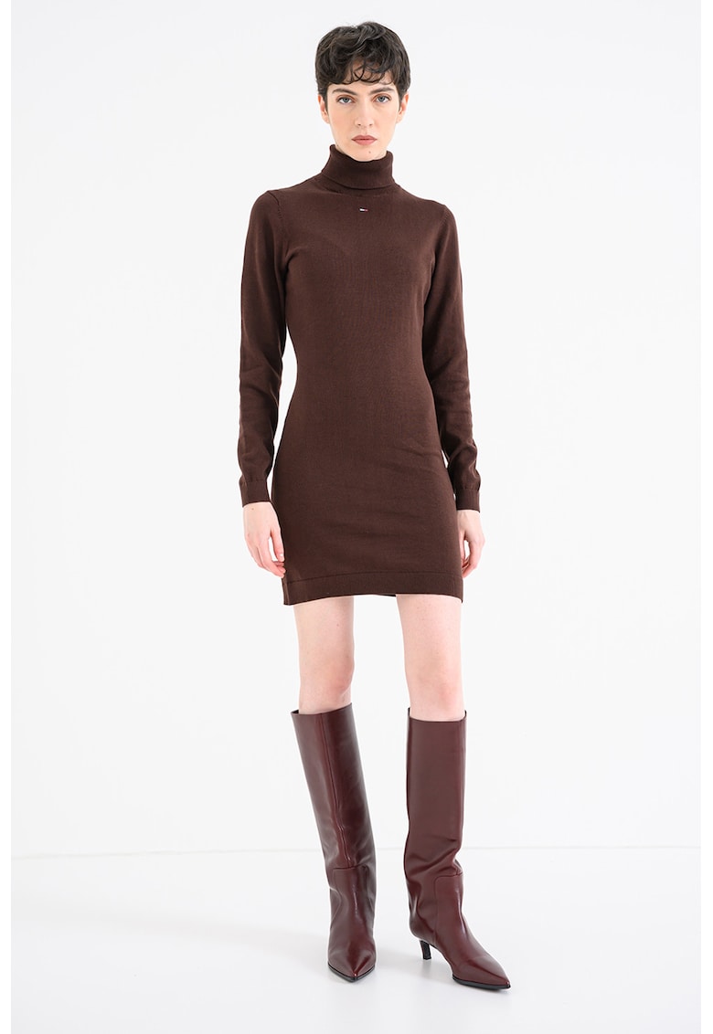 Rochie cambrata tricotata fin - Maro