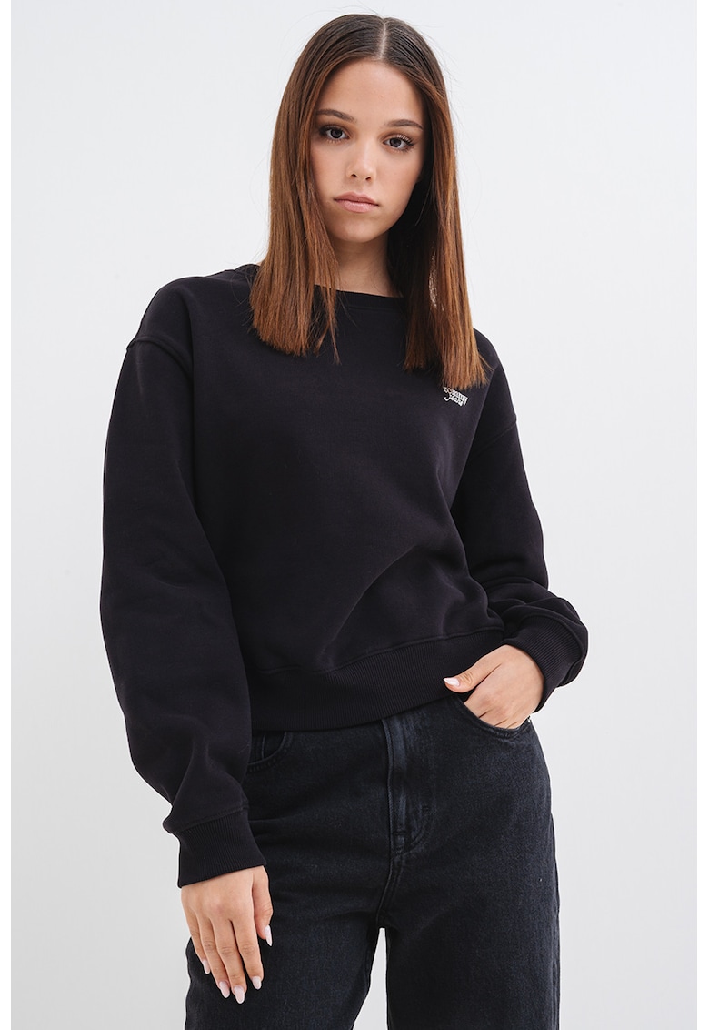 Bluza de trening lejera cu decolteu la baza gatului