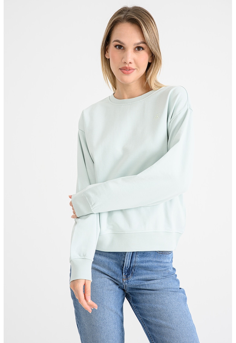 Bluza uni de trening cu maneci cazute