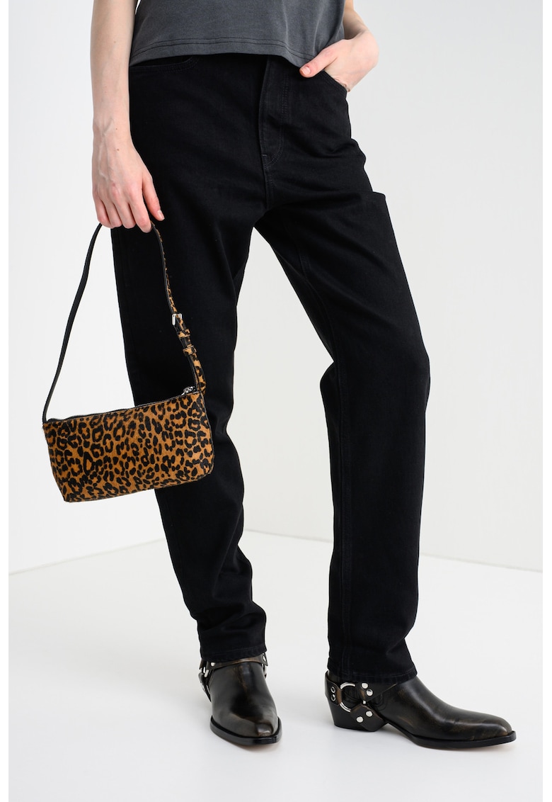 Blugi conici - Negru