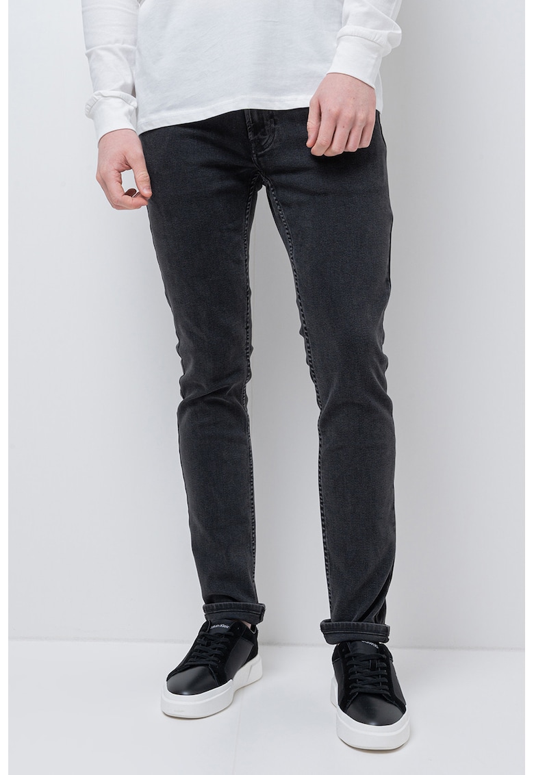 Blugi skinny Essential - Negru stins