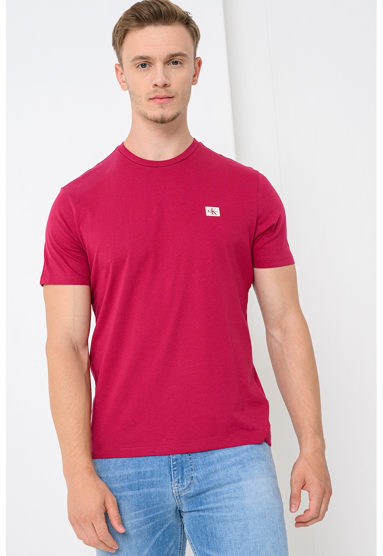 Tricou de bumbac cu insigna logo