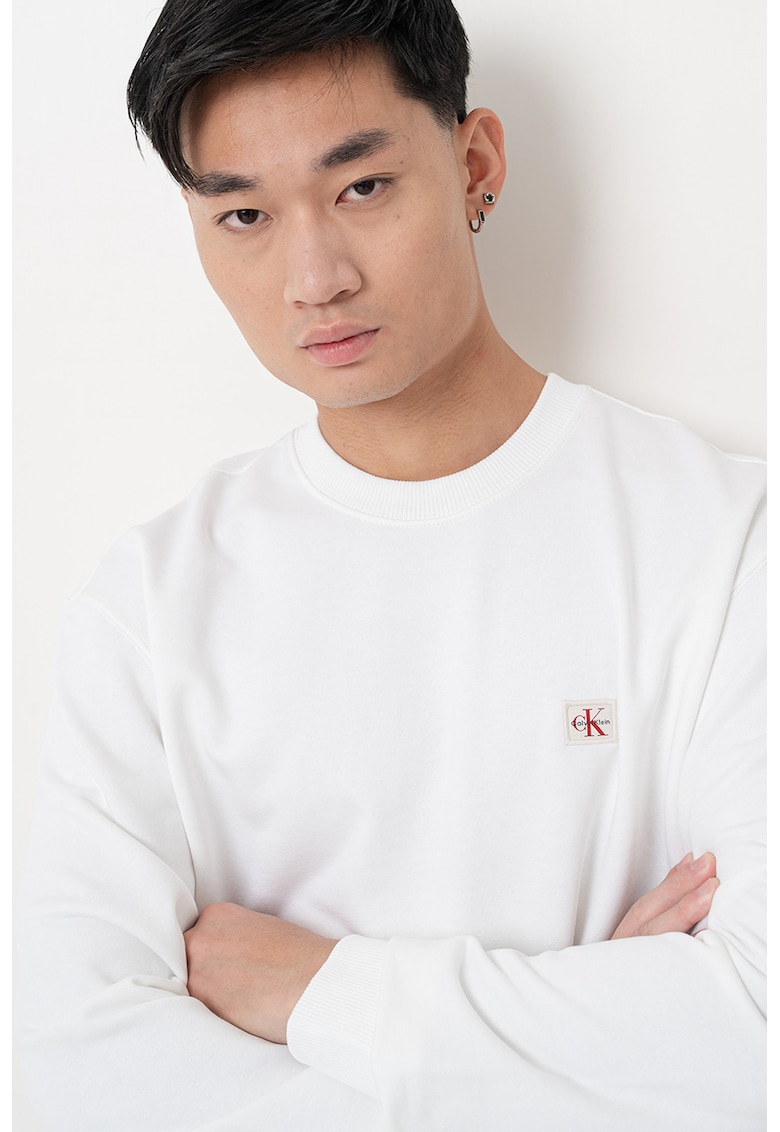 Bluza de trening lejera cu decolteu la baza gatului