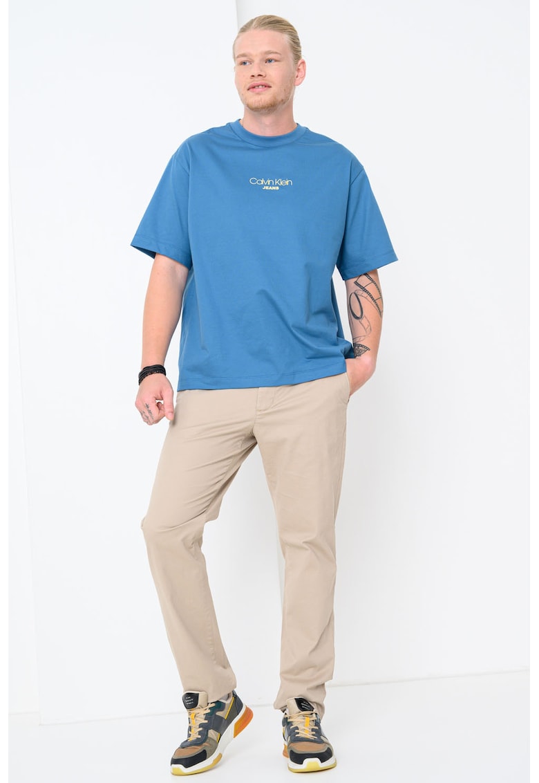 Tricou lejer cu imprimeu logo