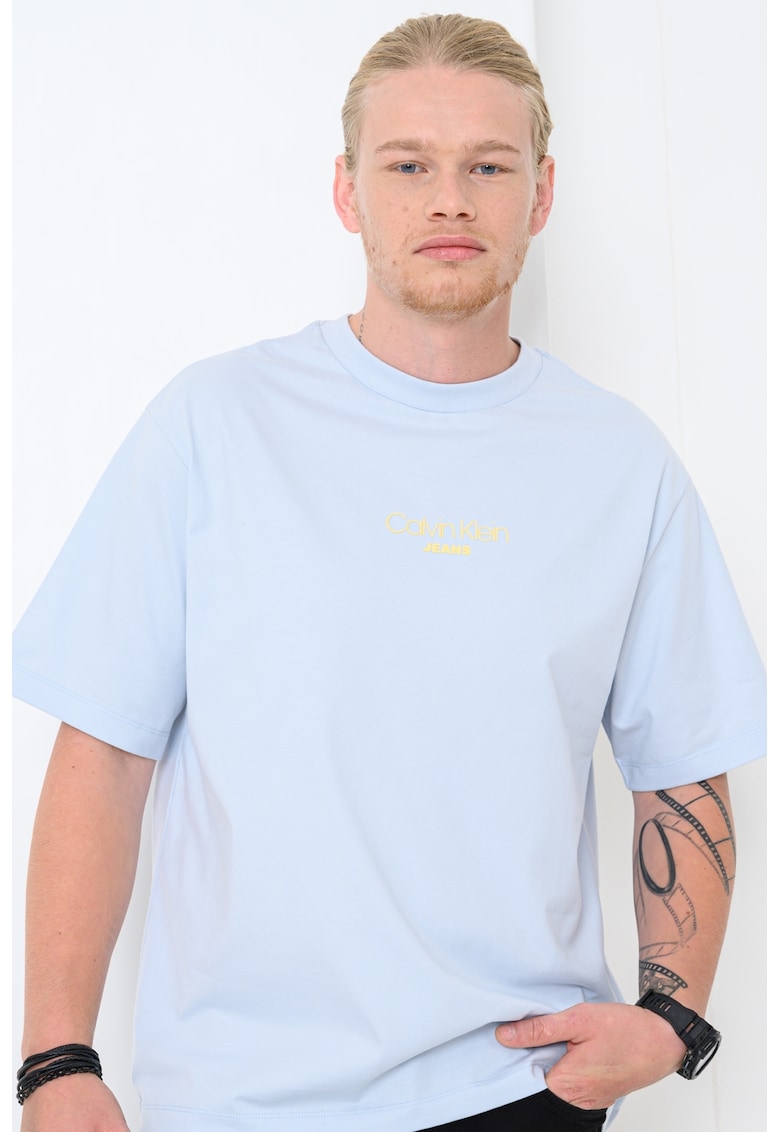 Tricou lejer cu imprimeu logo