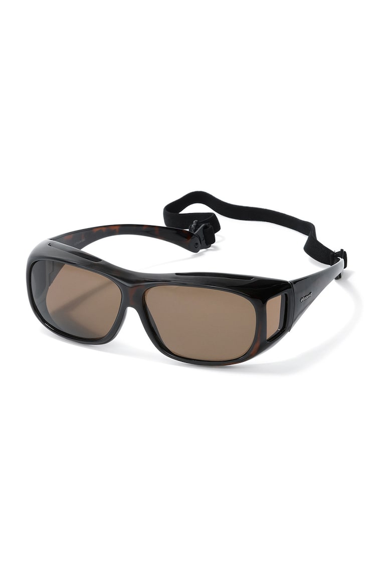 Polaroid Ochelari de soare wrap unisex polarizati cu bareta elastica