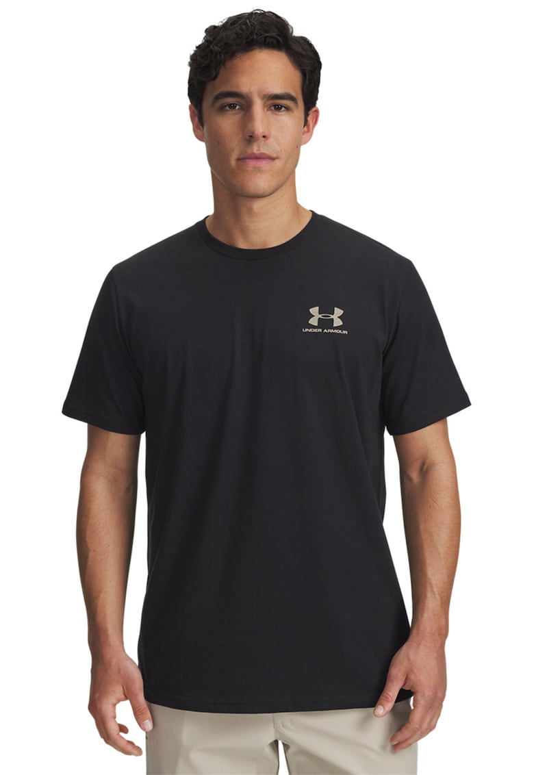 Tricou cu decolteu rotund - pentru fitness Sportstyle