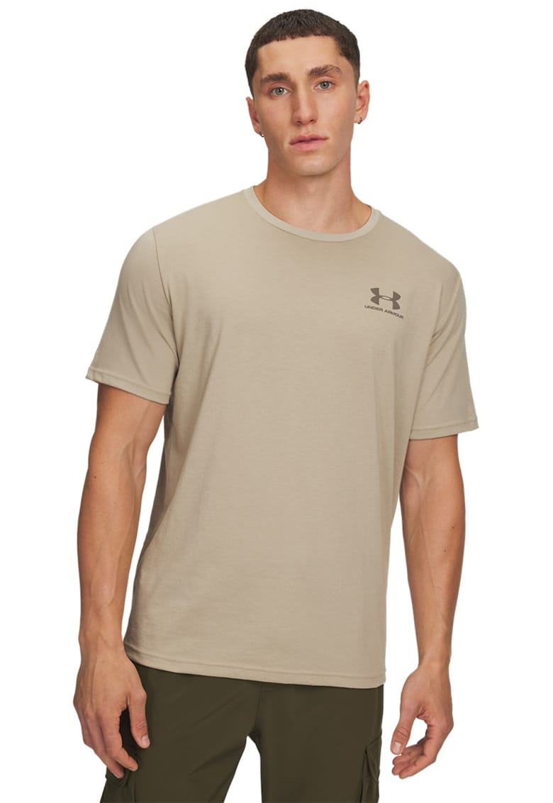 Tricou cu decolteu rotund - pentru fitness Sportstyle