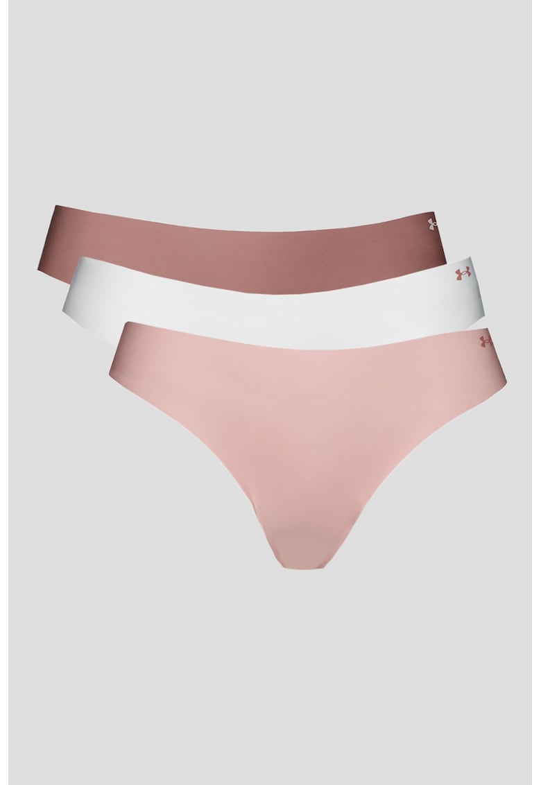 Set de chiloti tanga fara cusaturi Pure Strech - 3 perechi