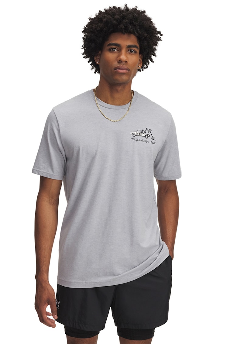 Tricou cu imprimeu pe partea din spate Body Shop