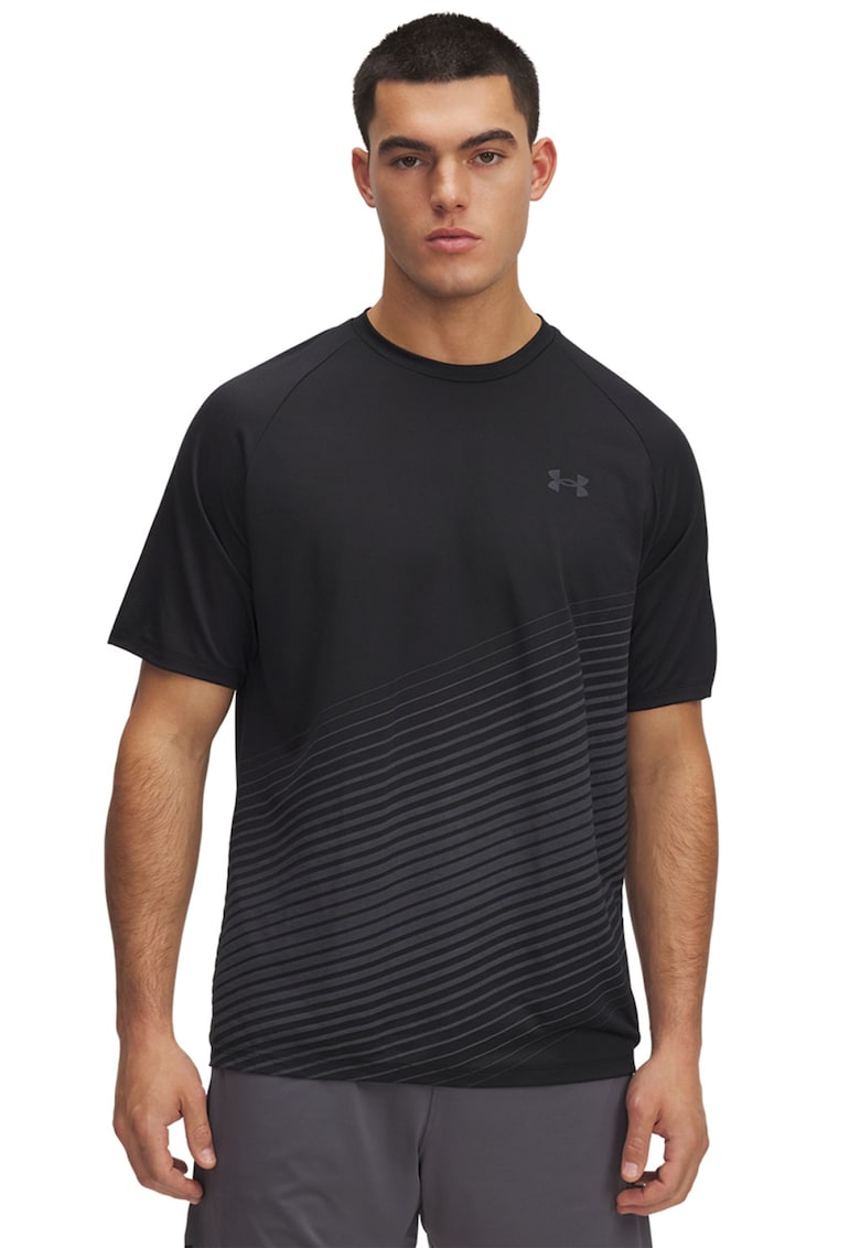 Tricou cu decolteu la baza gatului - pentru antrenament Tech Fade