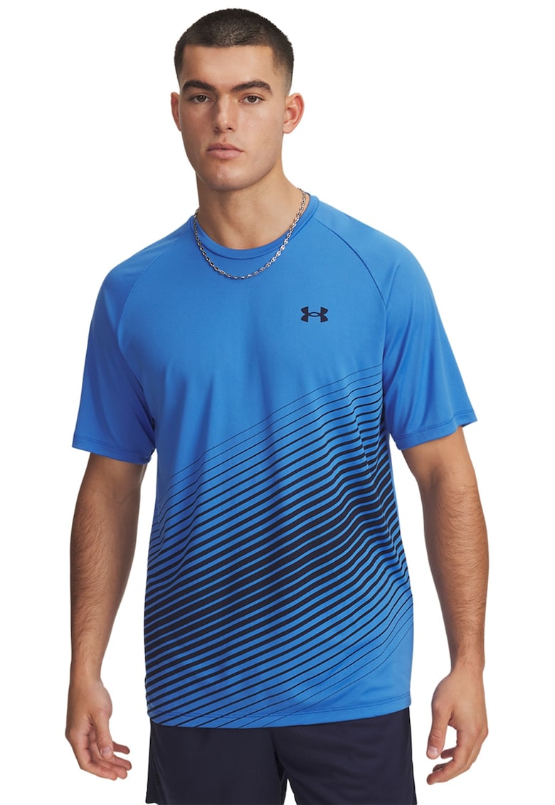 Tricou cu decolteu la baza gatului - pentru antrenament Tech Fade