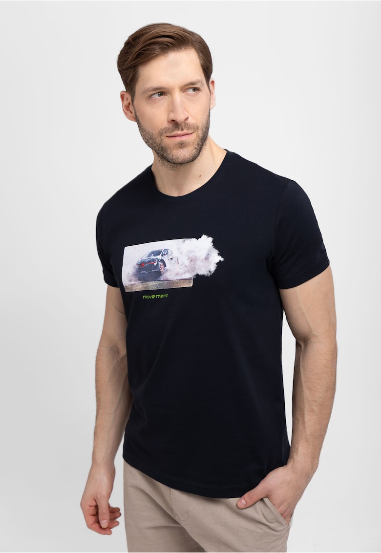 Tricou T-Dust pentru barbati albastru marin - Albastru marin