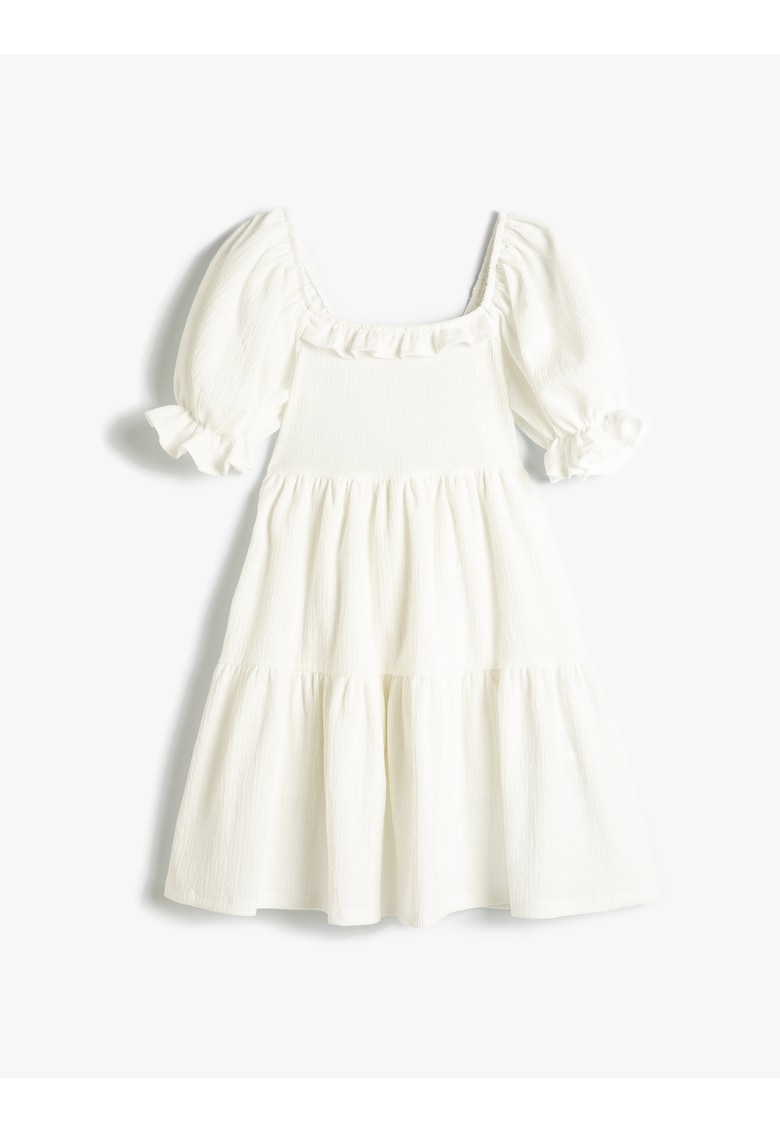 Rochie cu maneci bufante