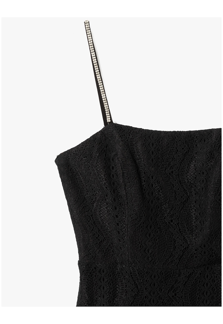 Rochie scurta cu bretele inguste