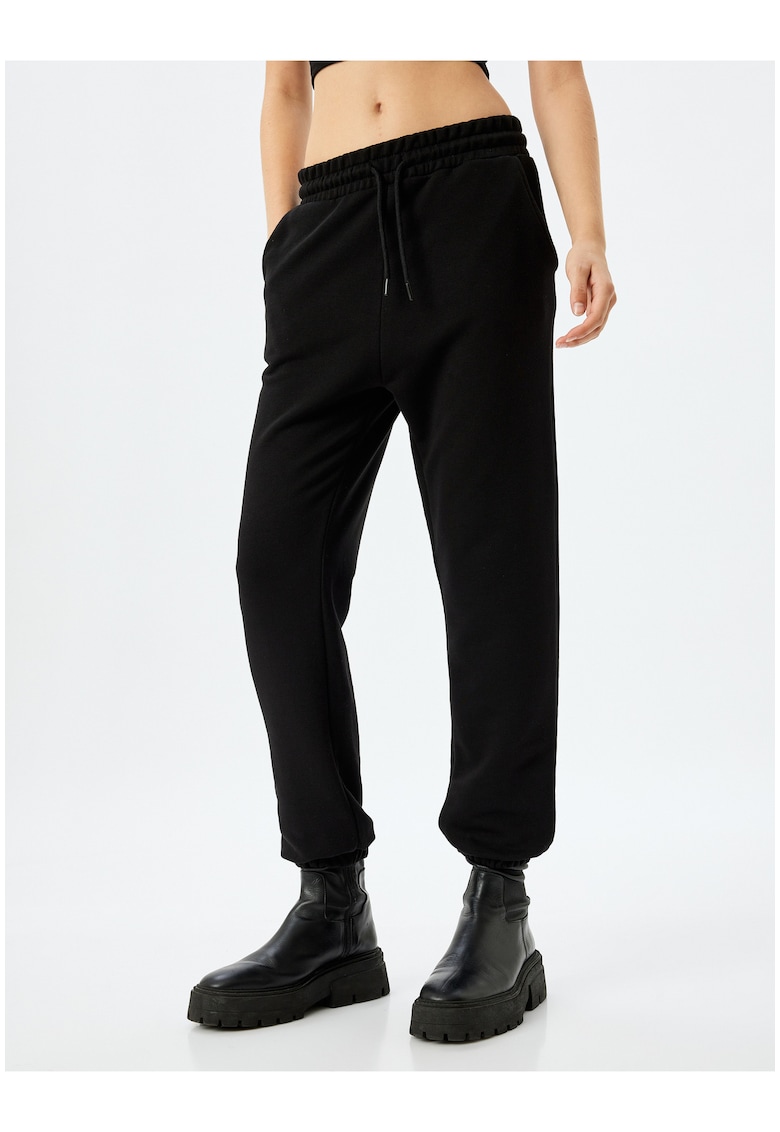 Pantaloni jogger din bumbac