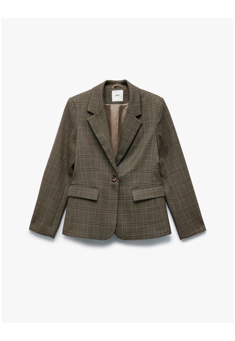 Sacou cu model in carouri