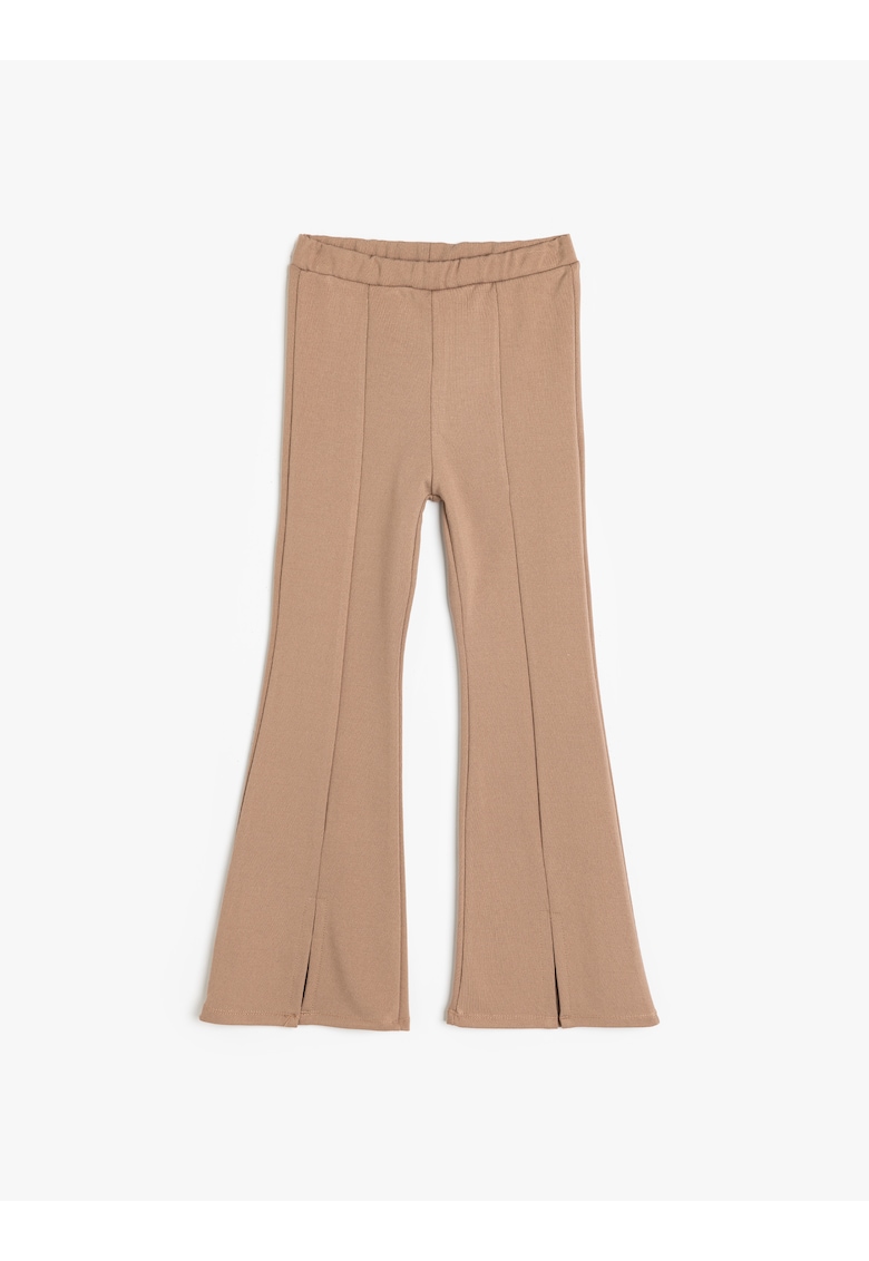 Colanti cu talie elastica si terminatii cu slituri