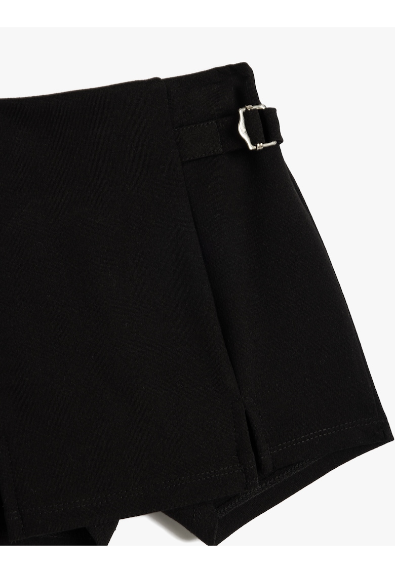 Fusta-pantalon cu talie medie