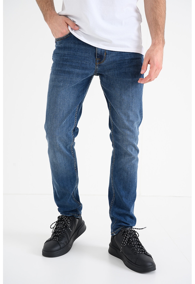 Blugi slim fit Vegas - Albastru