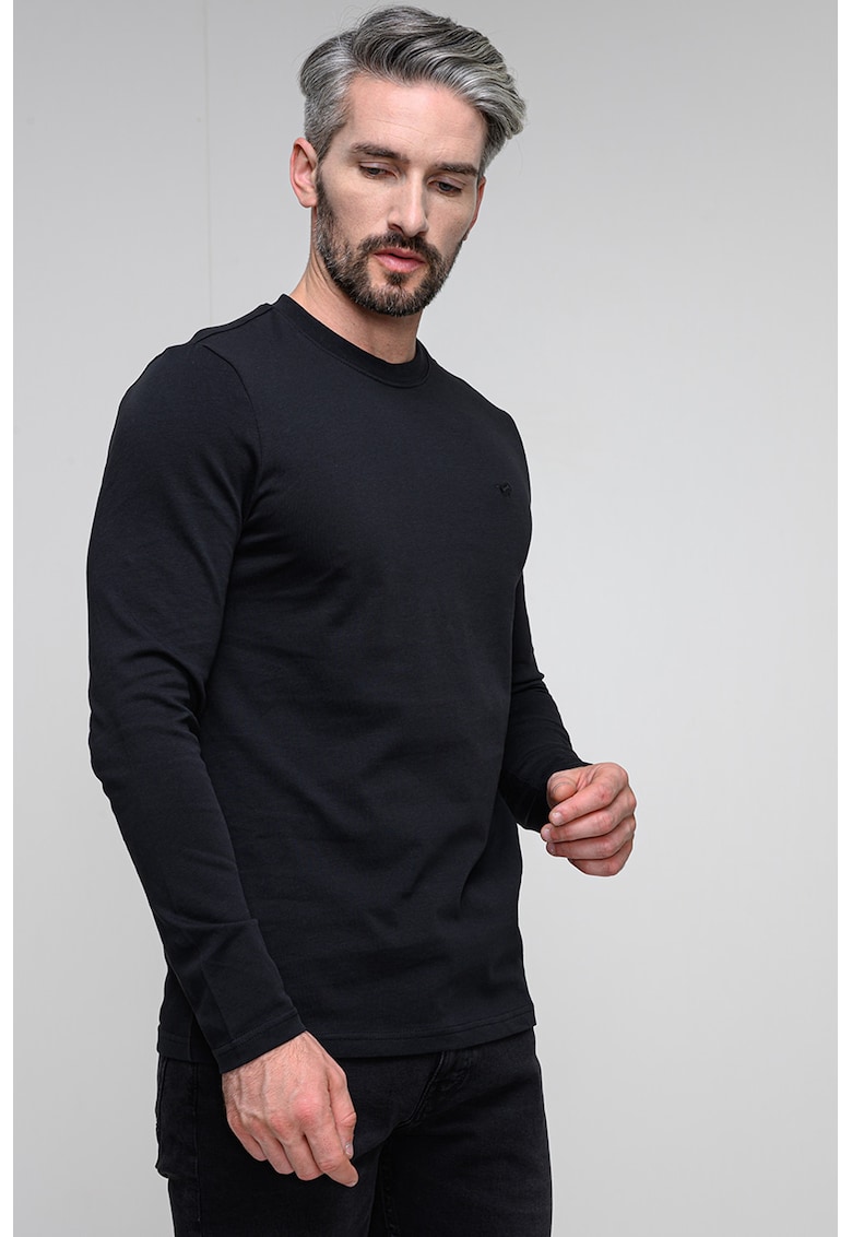 Bluza slim fit Arlington - Negru