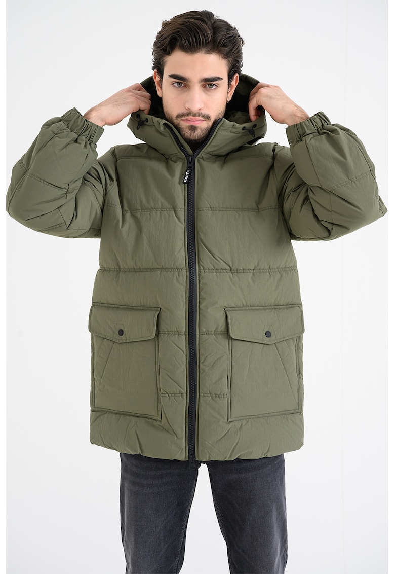 Geaca cu vatelina si buzunare cu clapa Oakfield