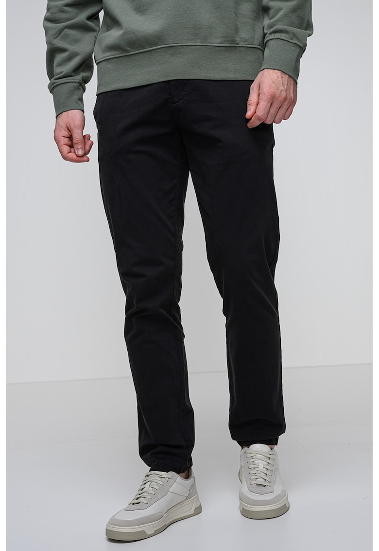 Pantaloni chino cu model uni Daytona Pantaloni chino cu model uni Daytona