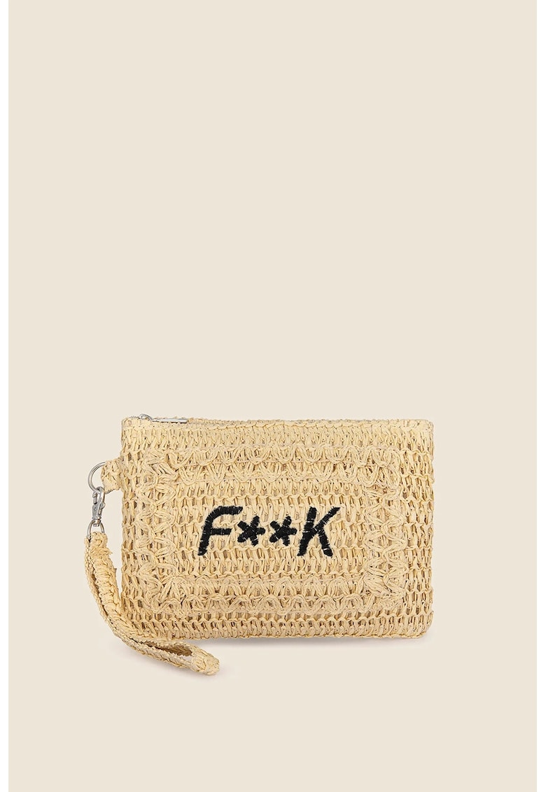 Portfard de plaja cu logo brodat