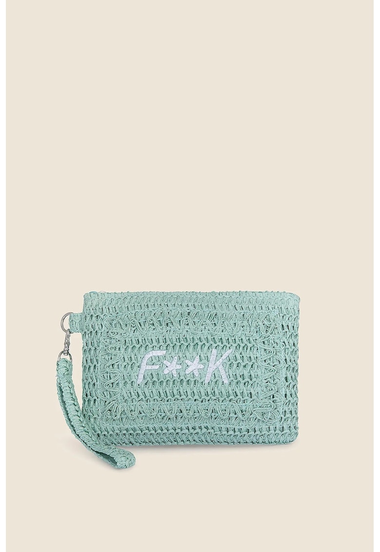 Portfard de plaja cu logo brodat