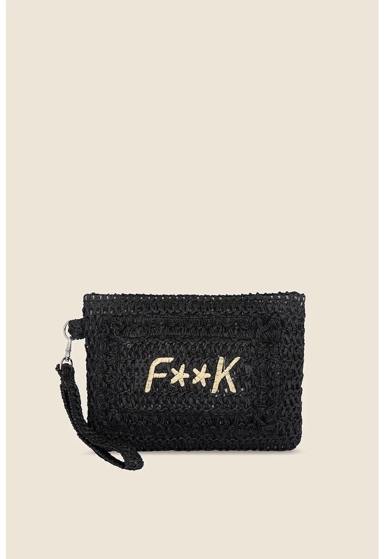 Portfard de plaja cu logo brodat