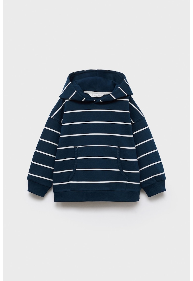 Hanorac cu model in dungi si maneci cazute