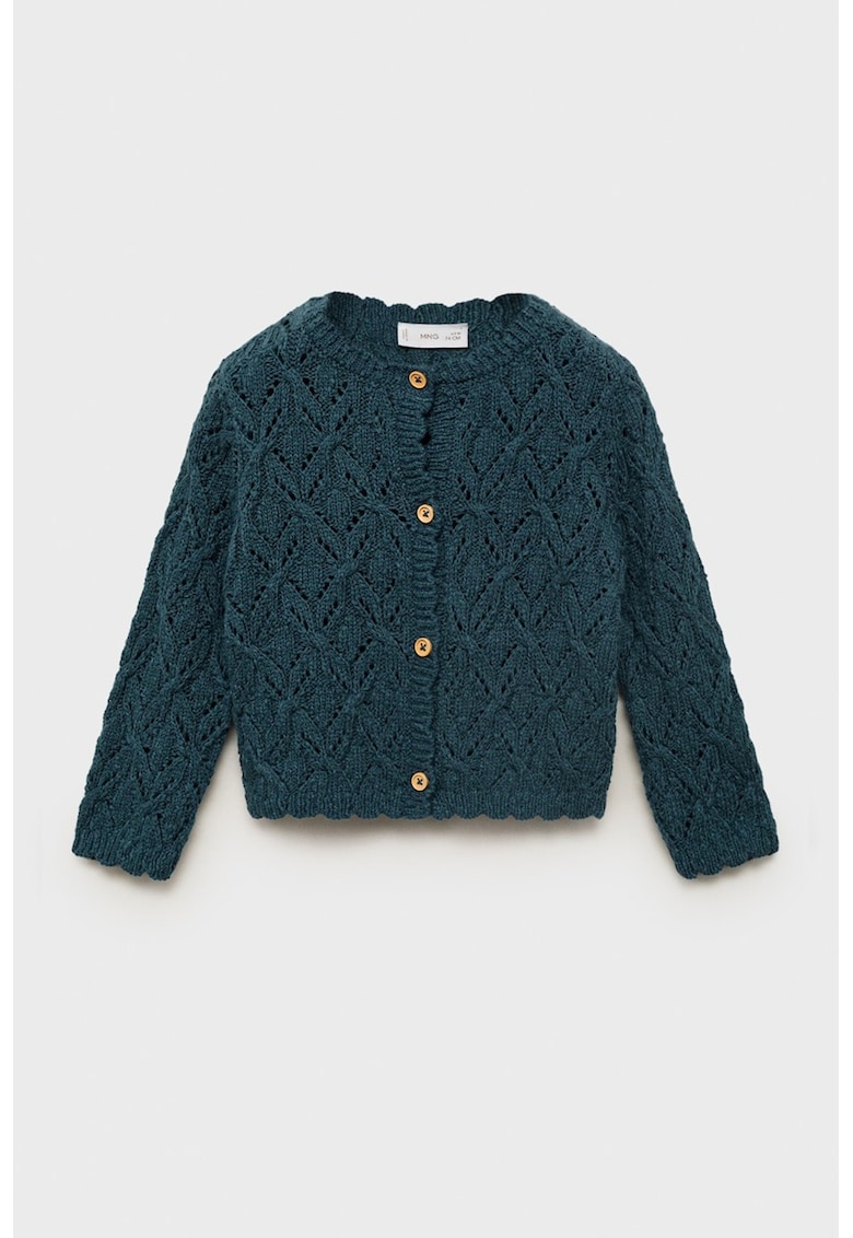 Cardigan cu perforatii