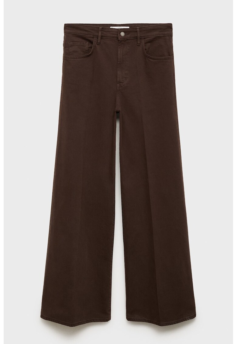 Blugi cu croiala ampla - Maro inchis