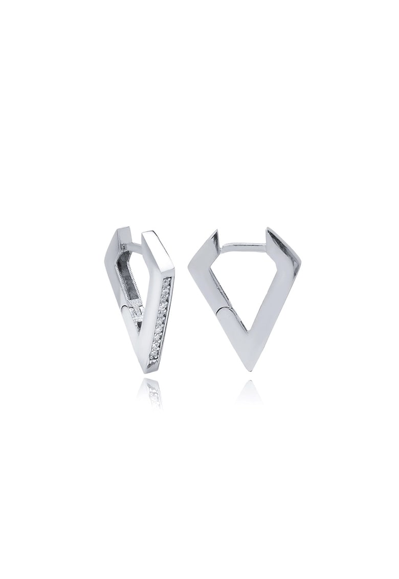 Cercei din argint 925 decorati cu zirconia