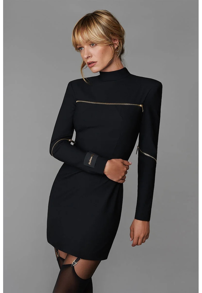 Rochie mini cu fermoar