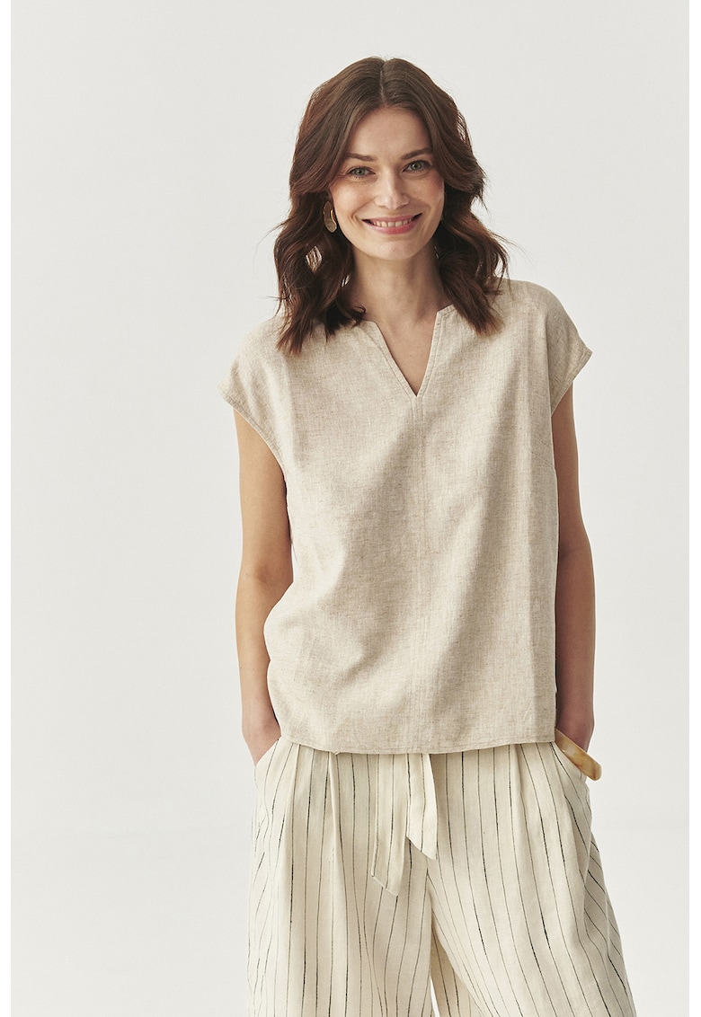 Bluza din amestec de in