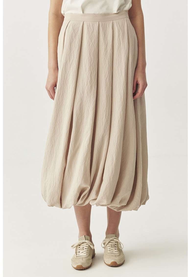 Fusta midi cu buzunar lateral