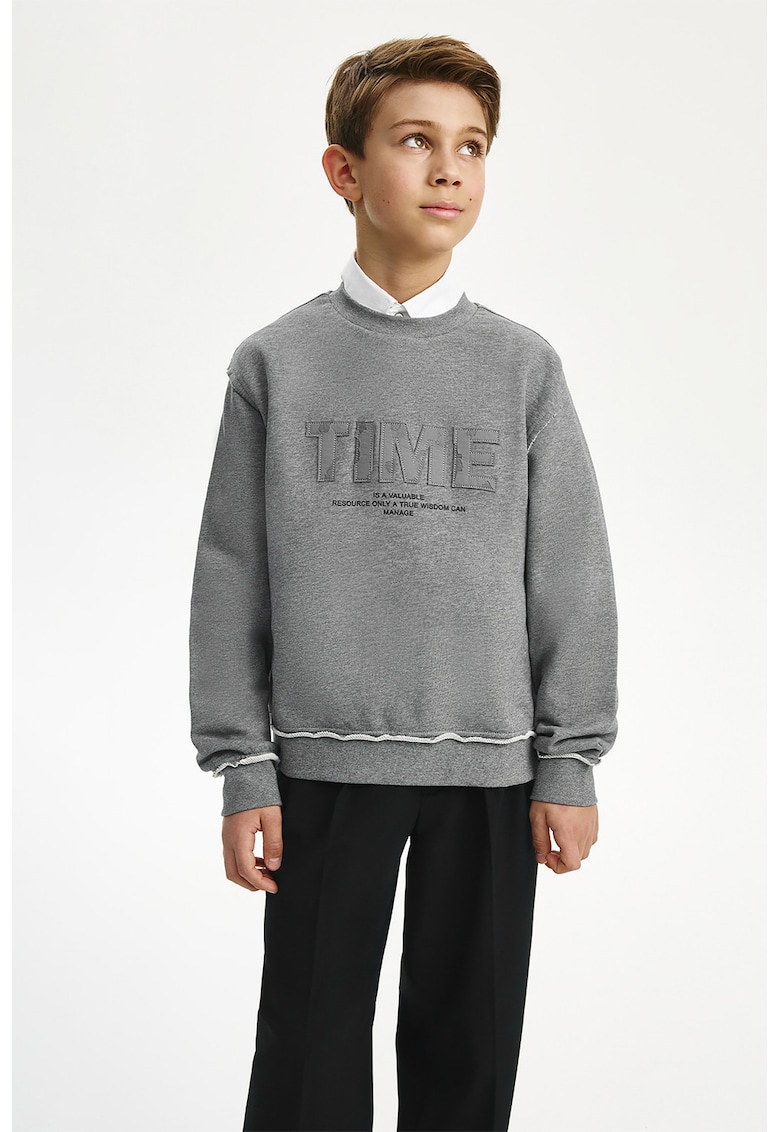 Bluza de trening cu text