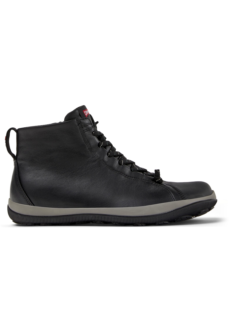 Ghete din piele Peu Pista GM 1215 - Negru/Gri deschis