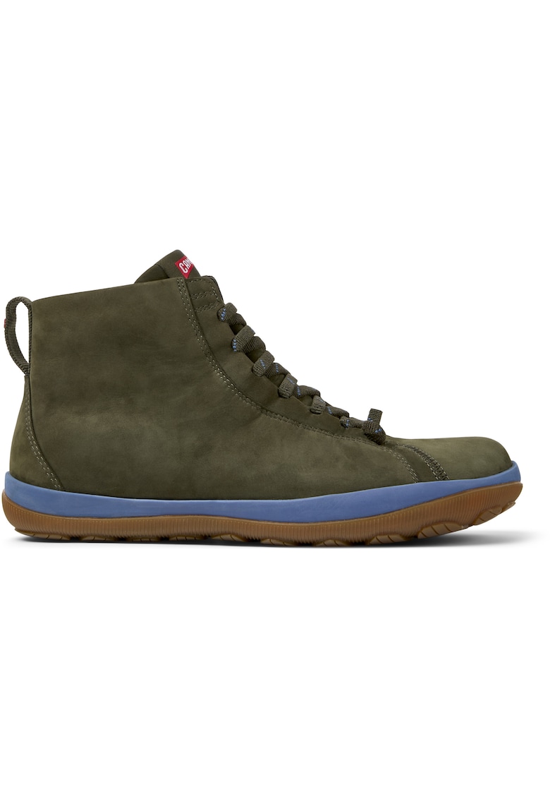 Ghete din piele nabuc Peu Pista GM 1217 - Verde