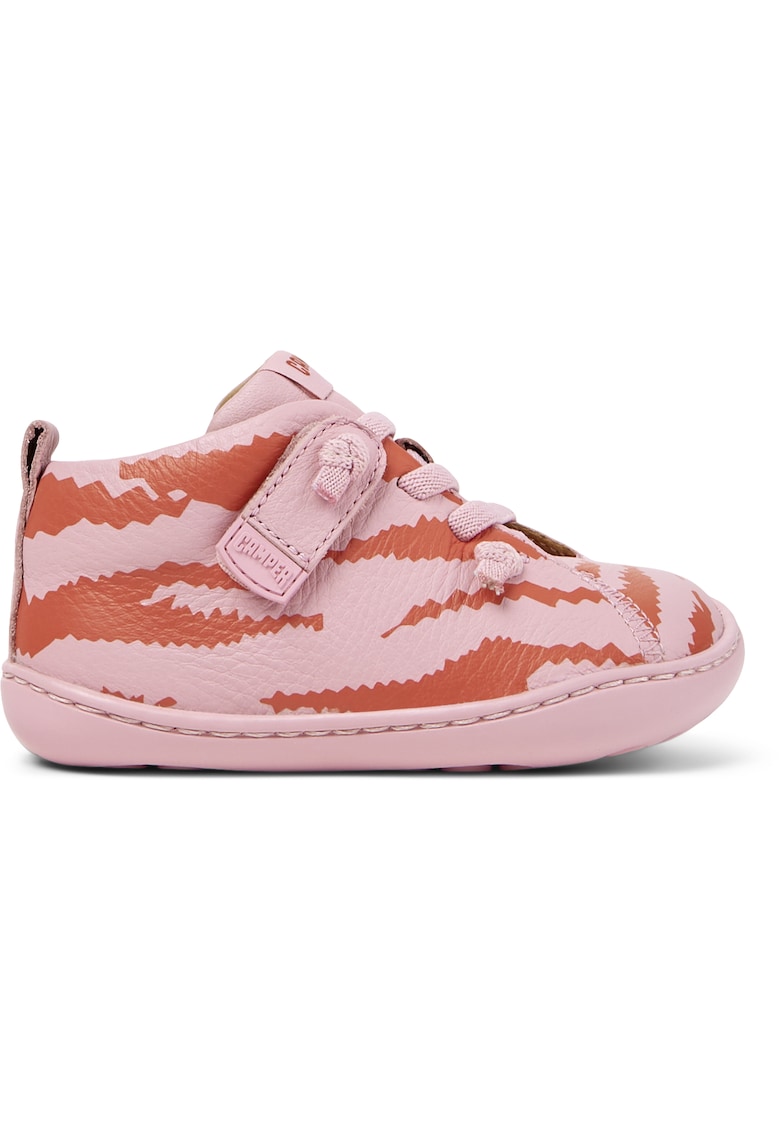 Pantofi sport din piele Peu Cami 8495 - Roz pastel/Portocaliu stins