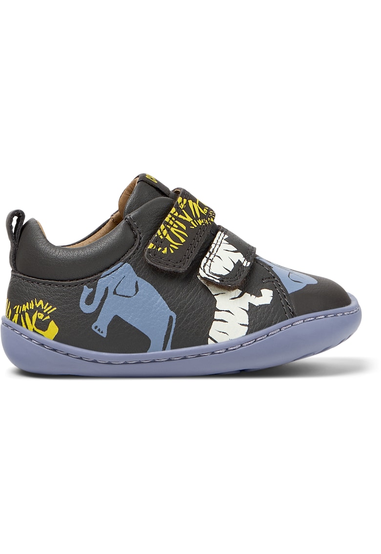 Pantofi din piele cu velcro Peu Cami 8499