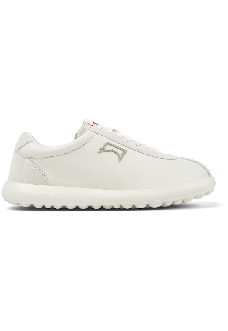Pantofi sport Pelotas XLF din piele si piele intoarsa - Alb