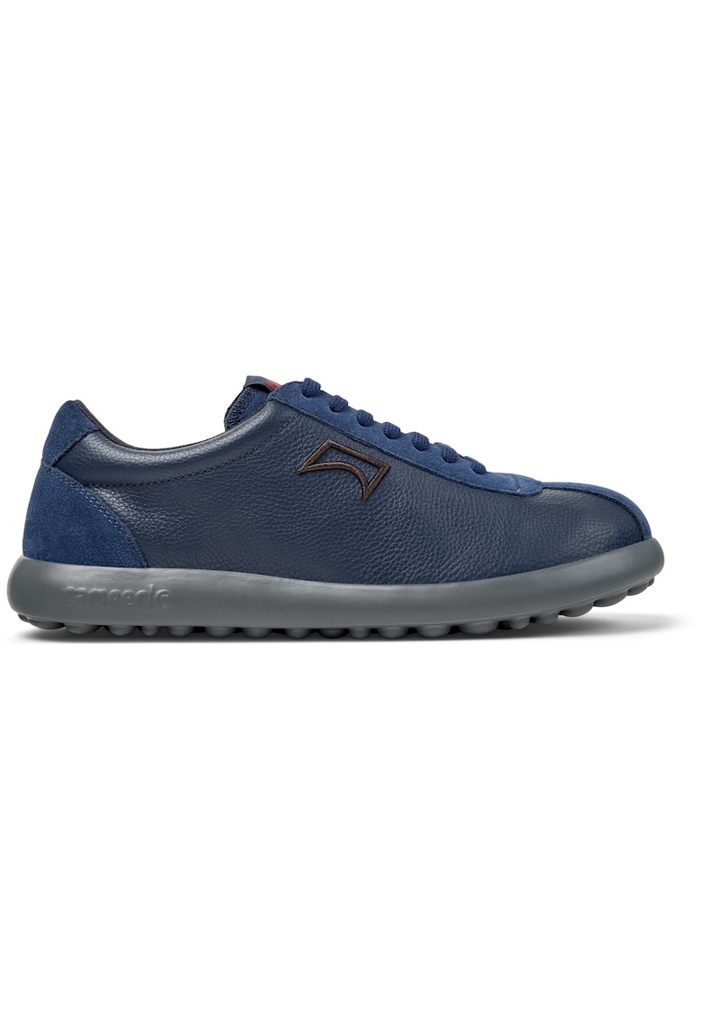 Pantofi sport Pelotas XLF din piele si piele intoarsa - Albastru